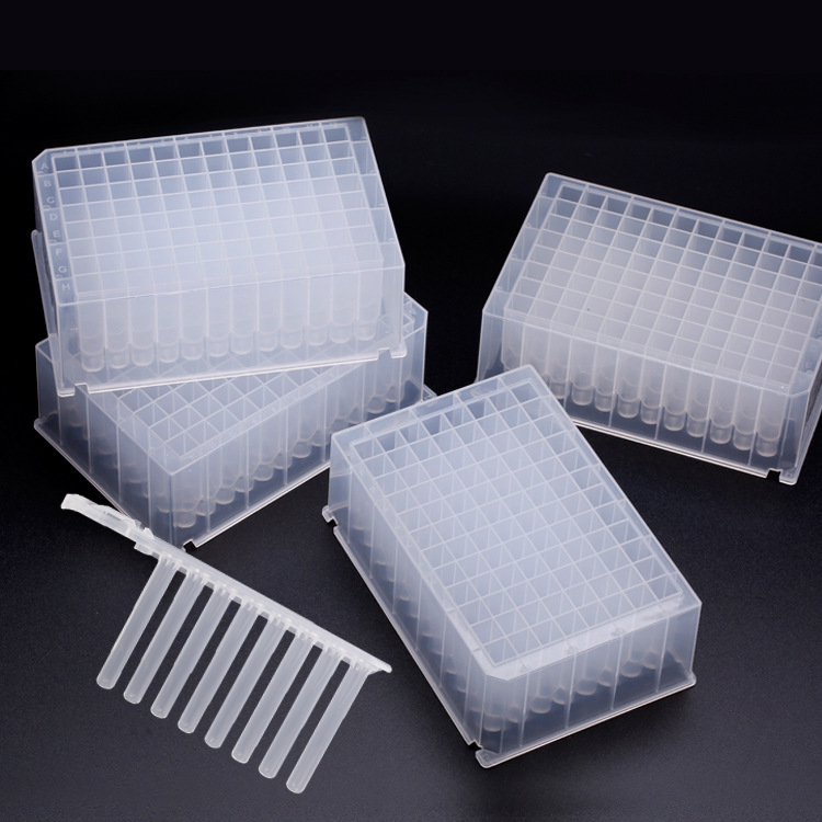 1.6ml96孔深孔板方孔圓底，未滅菌